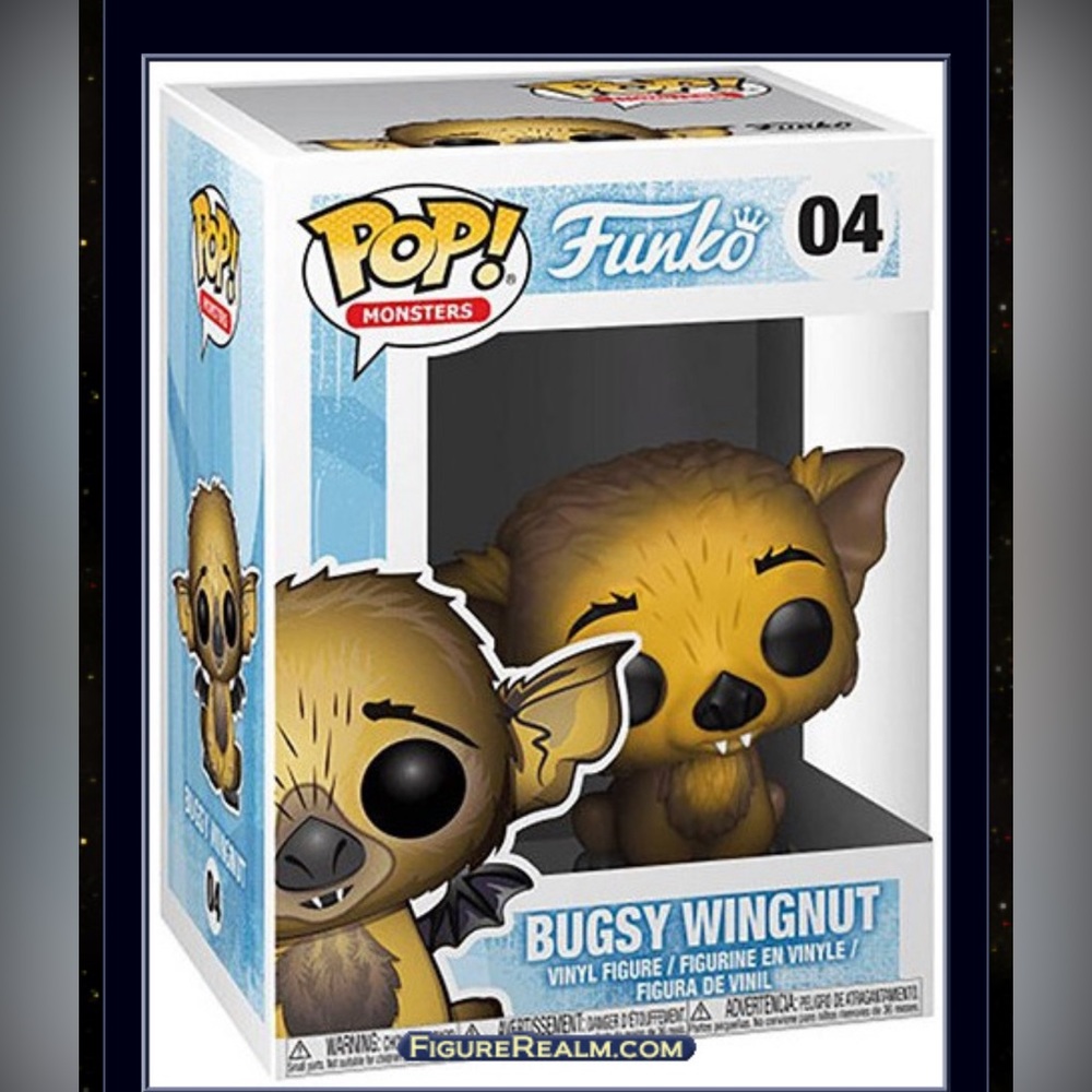 Funko Pop Bugsy Wingnut Figure.
